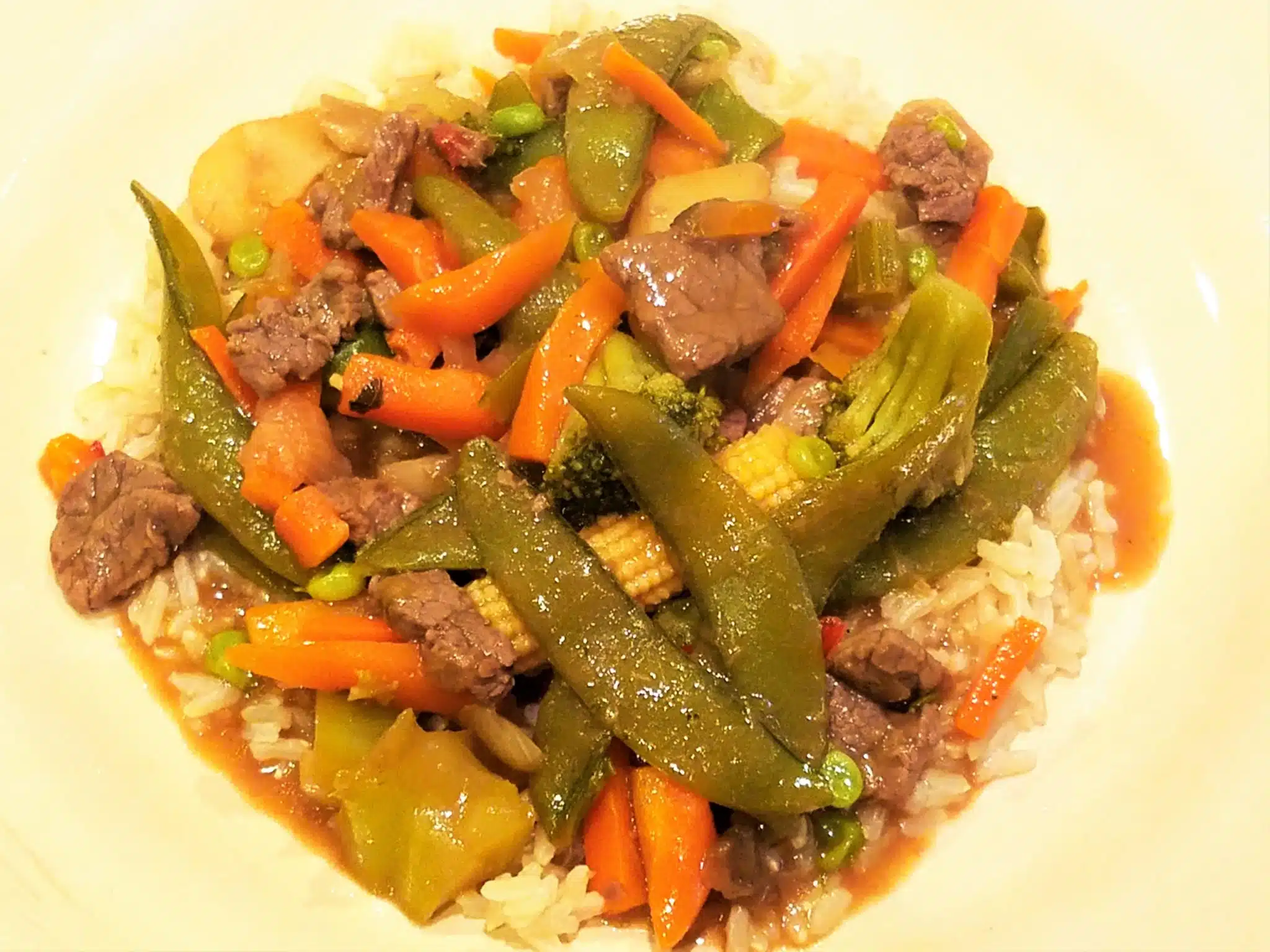 No-Wok Vegetable Beef Stir-Fry