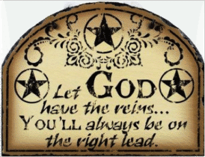Let God Have The Reins