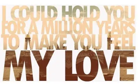 "To Make You Feel My Love" - Quote