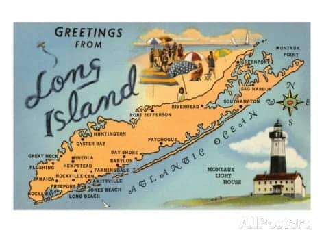 Ron Wikso – Long Island Map