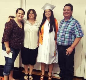 Roger and Amy Pendleton with their Daughters