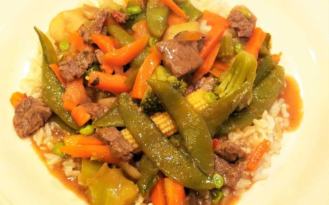 No-Wok Vegetable Beef Stir-Fry