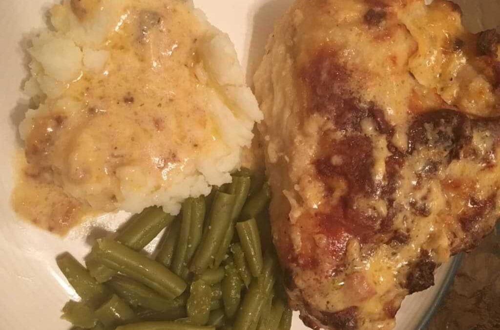 Butter-Baked Chicken and Gravy